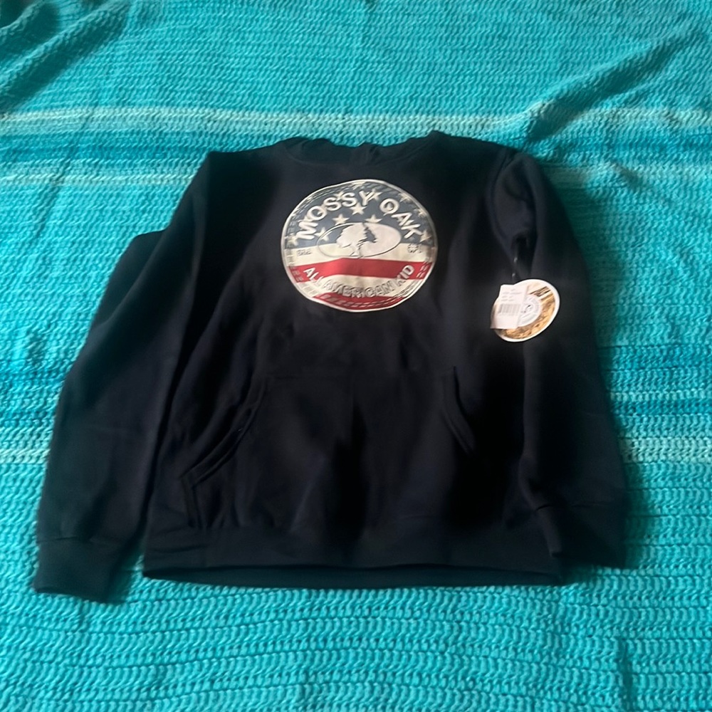 Navy blue hoodie